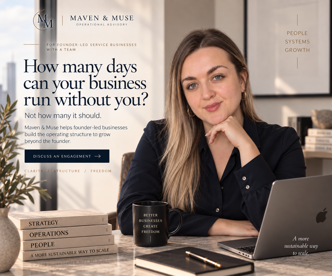 Maven & Muse — How many days can your business run without you?